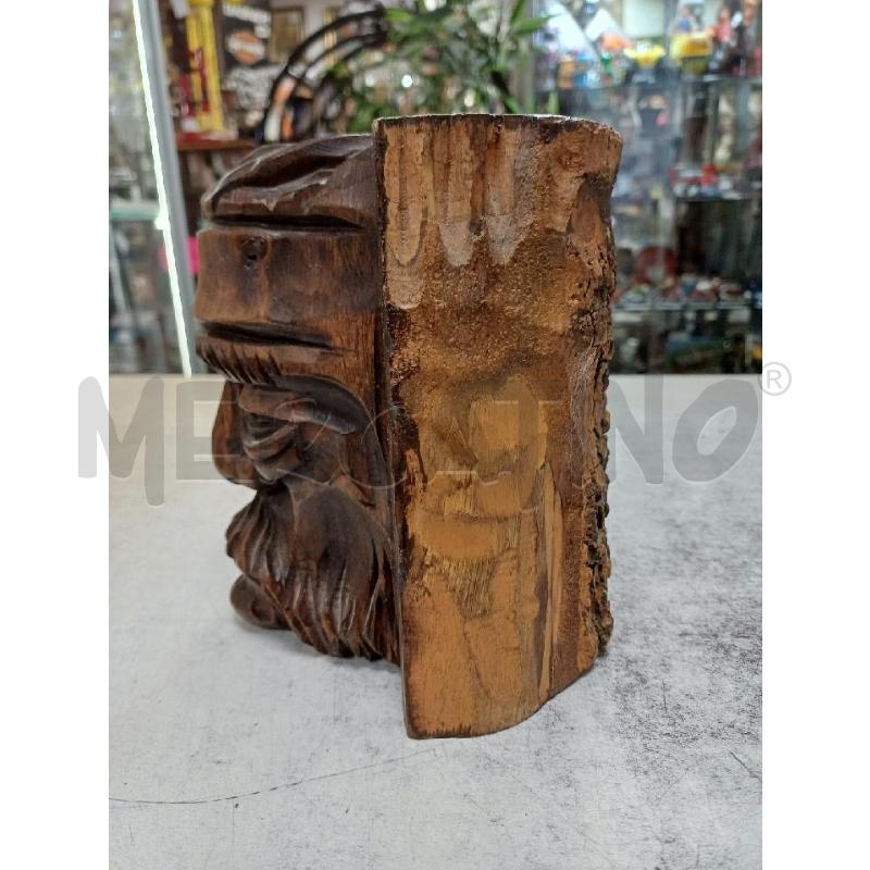 SCULTURA VISO LEGNO DUGIO 75 | Mercatino dell'Usato Moncalieri - fr. moriondo 2