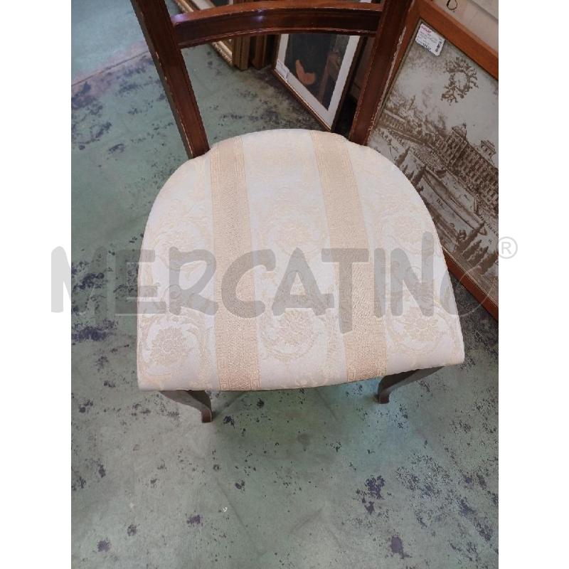 SEDIE PZ. 4 LEGNO SEDUTA BEIGE | Mercatino dell'Usato Moncalieri - fr. moriondo 2