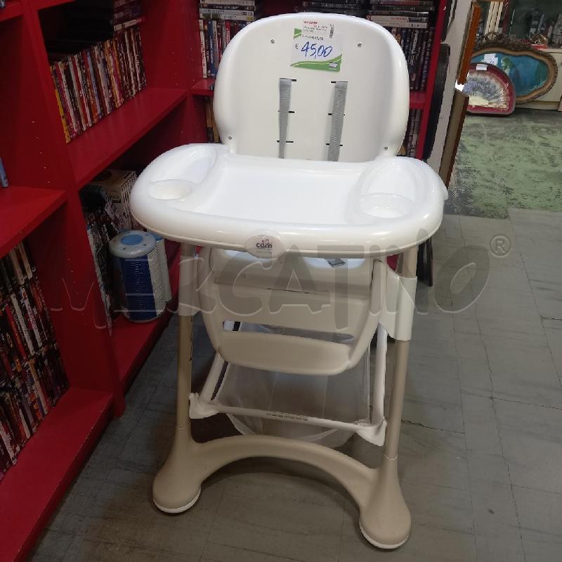 SEGGIOLINO BAMBINO BIANCO CAM  | Mercatino dell'Usato Moncalieri - fr. moriondo 1
