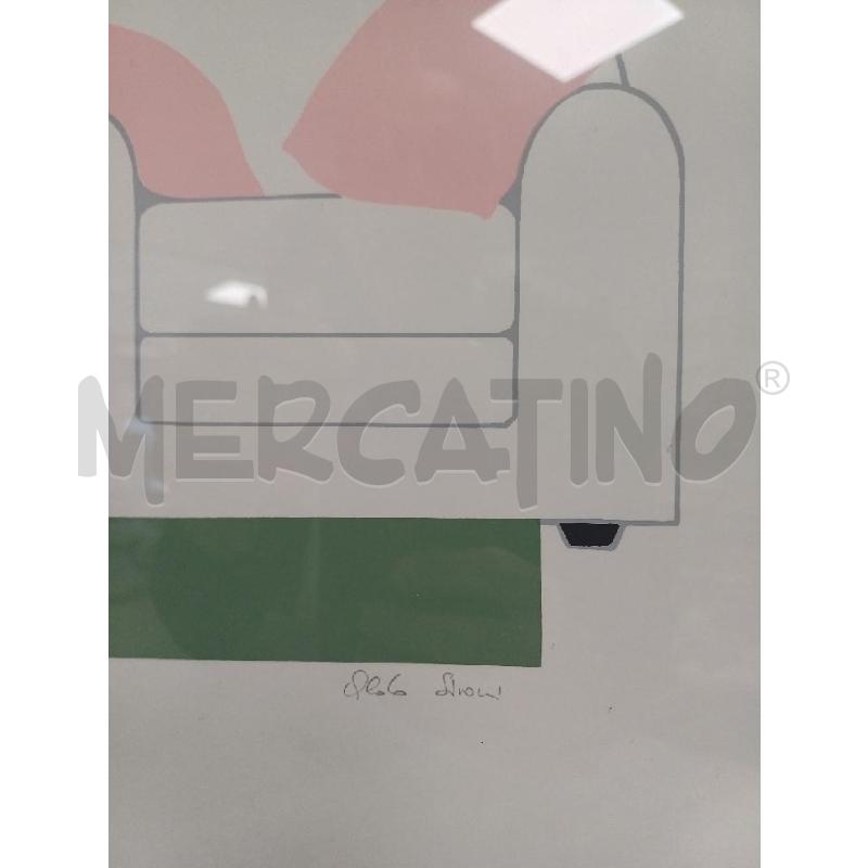 SERIGRAFIA A FIRMA ALDO SIRONI | Mercatino dell'Usato Moncalieri - fr. moriondo 3