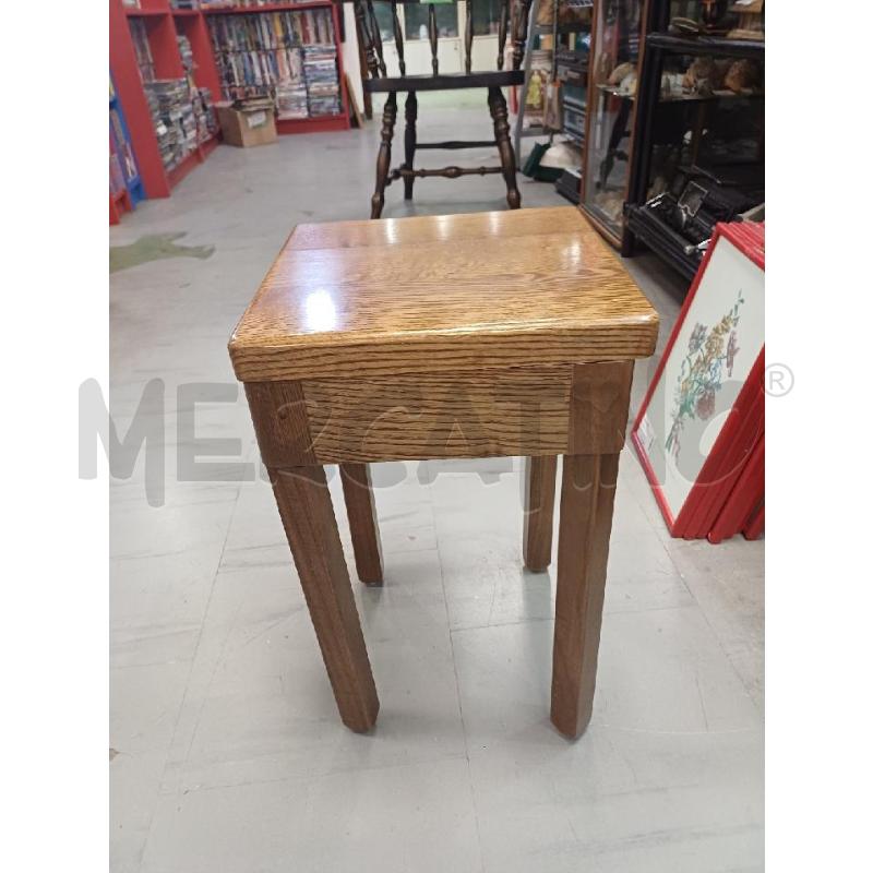 SGABELLO CONTENITORE LEGNO | Mercatino dell'Usato Moncalieri - fr. moriondo 1