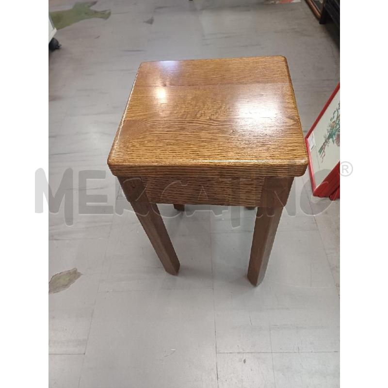 SGABELLO CONTENITORE LEGNO | Mercatino dell'Usato Moncalieri - fr. moriondo 2