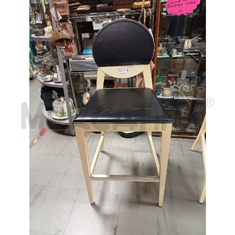 SGABELLO PANNA NERO CALLIGARIS | Mercatino dell'Usato Moncalieri - fr. moriondo 1