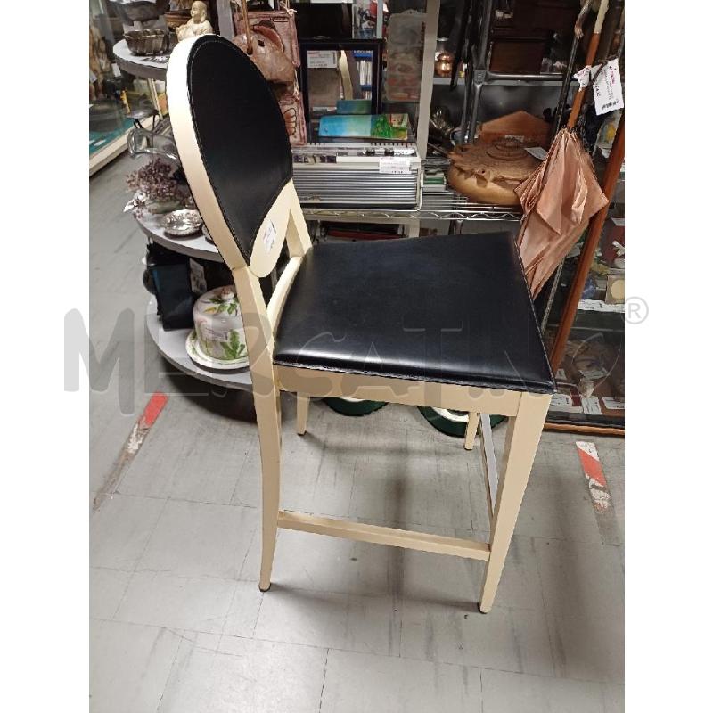 SGABELLO PANNA NERO CALLIGARIS | Mercatino dell'Usato Moncalieri - fr. moriondo 3