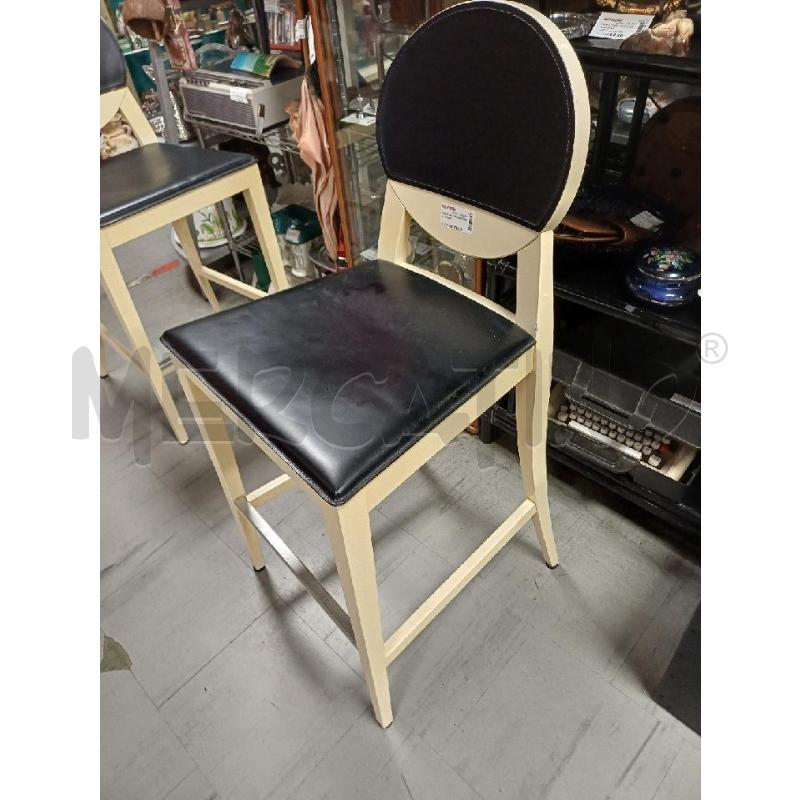 SGABELLO PANNA NERO CALLIGARIS | Mercatino dell'Usato Moncalieri - fr. moriondo 2