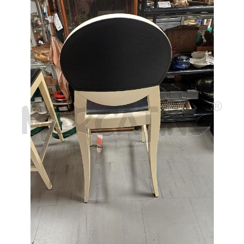 SGABELLO PANNA NERO CALLIGARIS | Mercatino dell'Usato Moncalieri - fr. moriondo 3