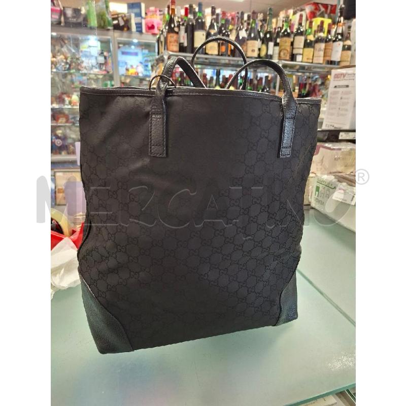 SHOPPER BAG NERA GUCCI | Mercatino dell'Usato Moncalieri - fr. moriondo 1