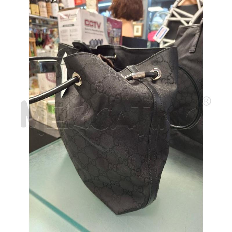 SHOPPING BAG NERA GUCCI | Mercatino dell'Usato Moncalieri - fr. moriondo 4