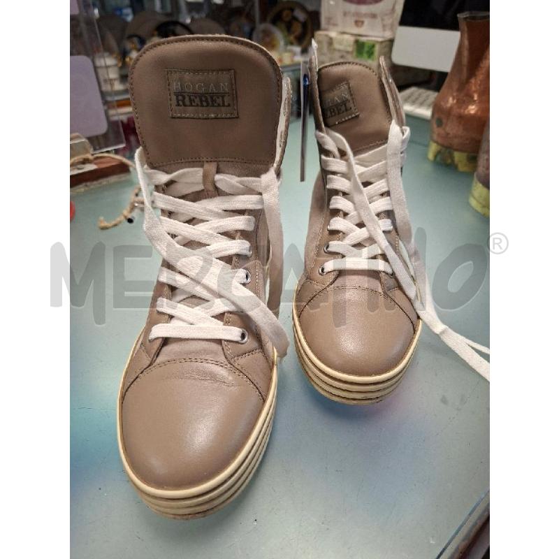 SNEAKERS DONNA BEIGE HOGAN | Mercatino dell'Usato Moncalieri - fr. moriondo 1
