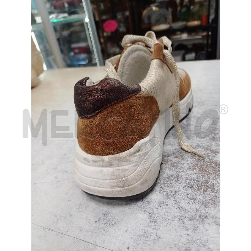 SNEAKERS DONNA BISCOTTO BEIGE MITAROTONDA | Mercatino dell'Usato Moncalieri - fr. moriondo 3
