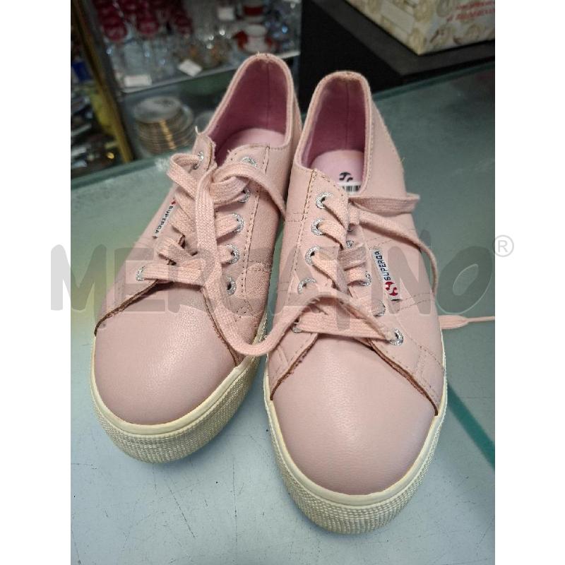 SNEAKERS DONNA ROSA RASO SUPERGA PLATFORM  | Mercatino dell'Usato Moncalieri - fr. moriondo 1