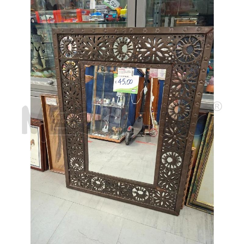 SPECCHIO CORNICE RAME SOLE 85 X 65 | Mercatino dell'Usato Moncalieri - fr. moriondo 1