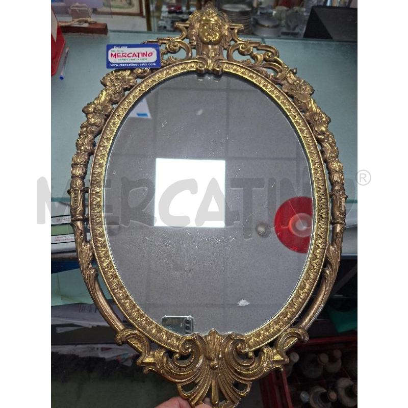 SPECCHIO TESTA DONNA CORNICE DECORAZIONE | Mercatino dell'Usato Moncalieri - fr. moriondo 1