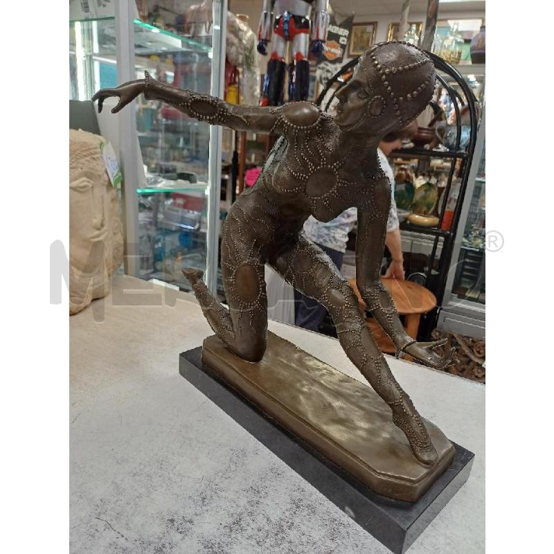 STATUA BRONZO DANZATRICE  | Mercatino dell'Usato Moncalieri - fr. moriondo 2