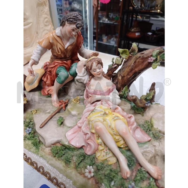 STATUA COPPIA RAGAZZI PASTORI SIBRIUM | Mercatino dell'Usato Moncalieri - fr. moriondo 2