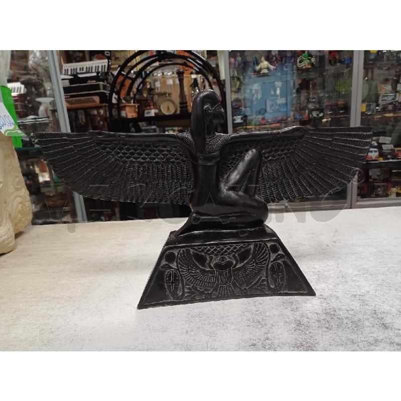 STATUA DAMA EGIZIANA RESINA NERA | Mercatino dell'Usato Moncalieri - fr. moriondo 1
