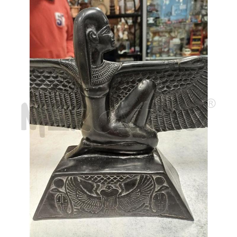STATUA DAMA EGIZIANA RESINA NERA | Mercatino dell'Usato Moncalieri - fr. moriondo 2