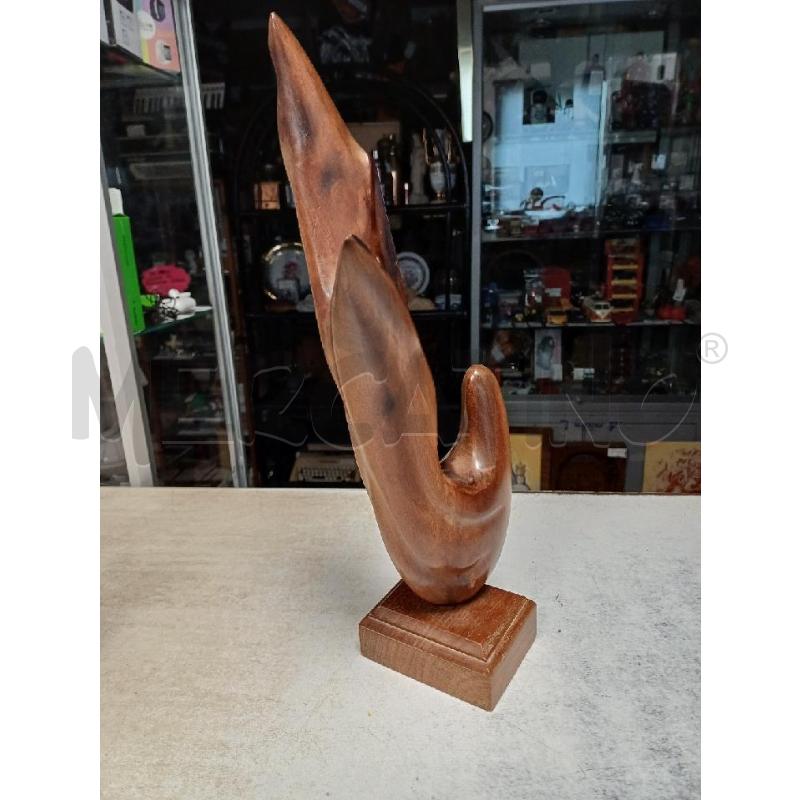 STATUA LEGNO SANTO DOMINGO 1994 | Mercatino dell'Usato Moncalieri - fr. moriondo 4