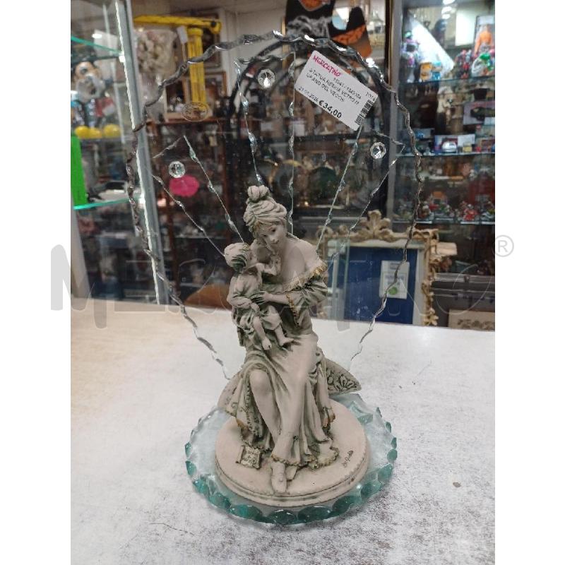 STATUA RESINA VETRO MURANO DEL VECCHIO | Mercatino dell'Usato Moncalieri - fr. moriondo 1