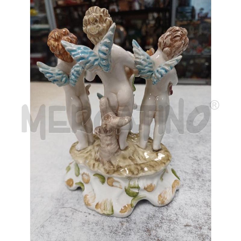 STATUETTA 4 PUTTI MUSICISTA  | Mercatino dell'Usato Moncalieri - fr. moriondo 3