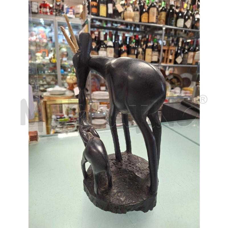STATUETTA CERVO FAMIGLIA | Mercatino dell'Usato Moncalieri - fr. moriondo 2