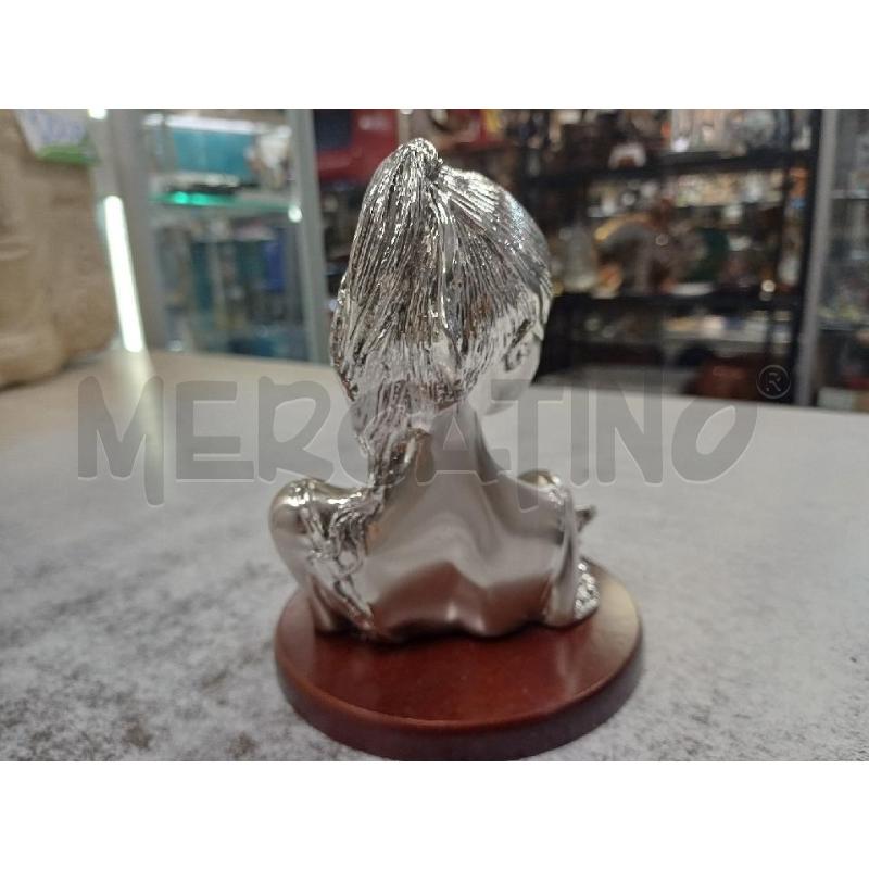 STATUETTA DAMA ARGENTATA | Mercatino dell'Usato Moncalieri - fr. moriondo 3