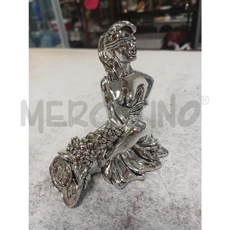 STATUETTA DAMA ARGENTATA | Mercatino dell'Usato Moncalieri - fr. moriondo 1