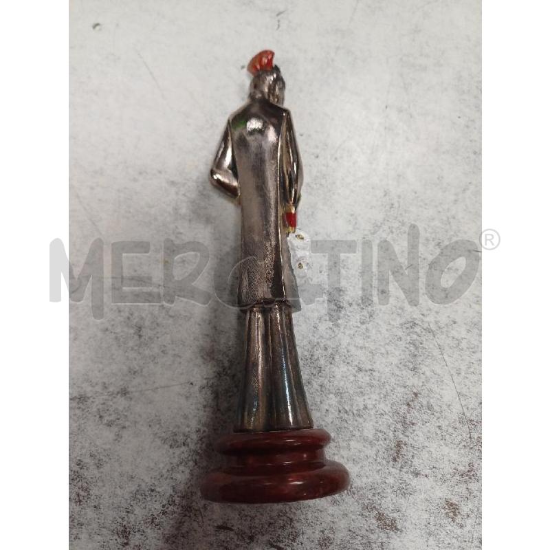 STATUETTA DAMA ARGENTATA ORIENTALE | Mercatino dell'Usato Moncalieri - fr. moriondo 3