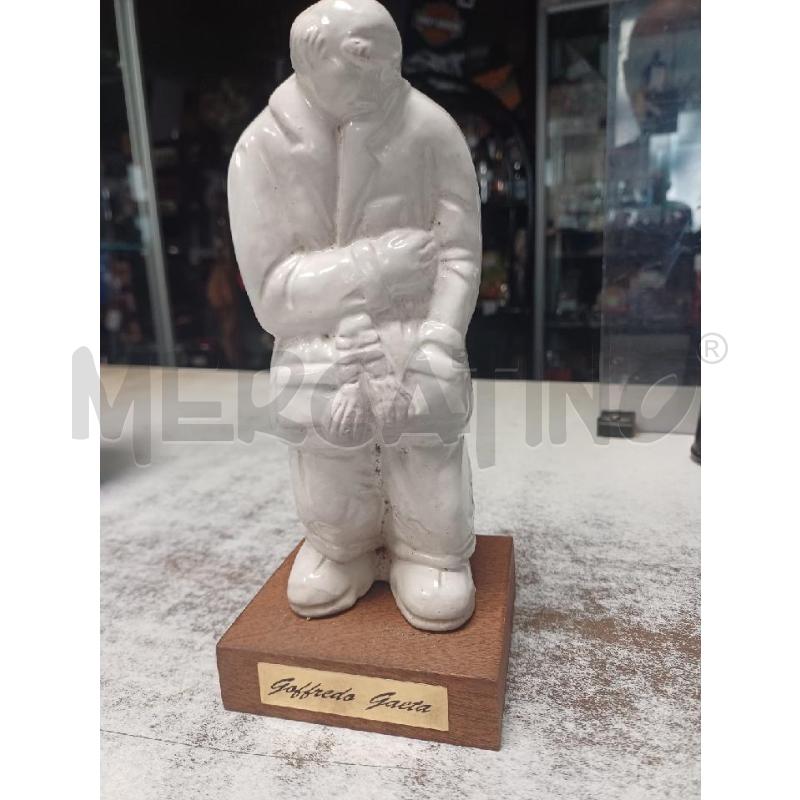 STATUETTA IL PAZIENTE GOFFREDO GAETA | Mercatino dell'Usato Moncalieri - fr. moriondo 1