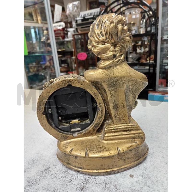 STATUETTA OROLOGIO DAMA RESINA  | Mercatino dell'Usato Moncalieri - fr. moriondo 3