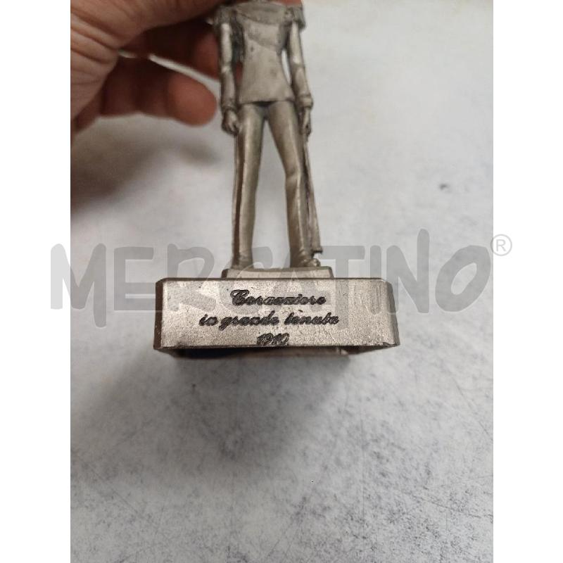 STATUETTA PELTRO CARABINIERI | Mercatino dell'Usato Moncalieri - fr. moriondo 2