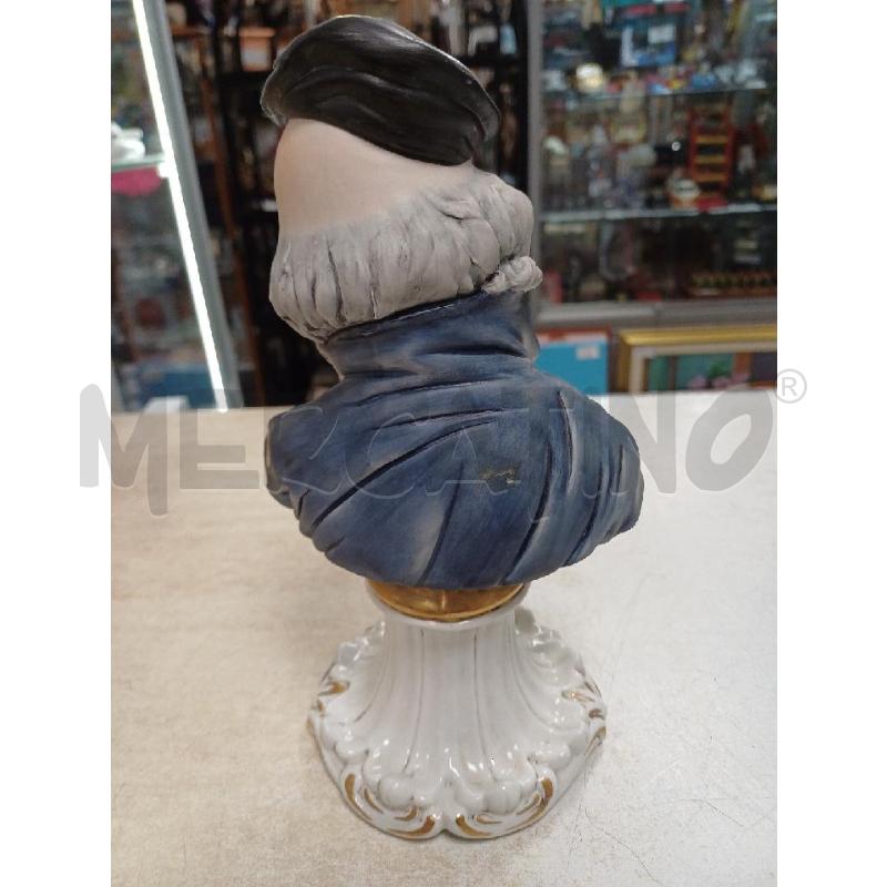 STATUETTA VECCHIO FUMATORE CAPODIMONTE  | Mercatino dell'Usato Moncalieri - fr. moriondo 3