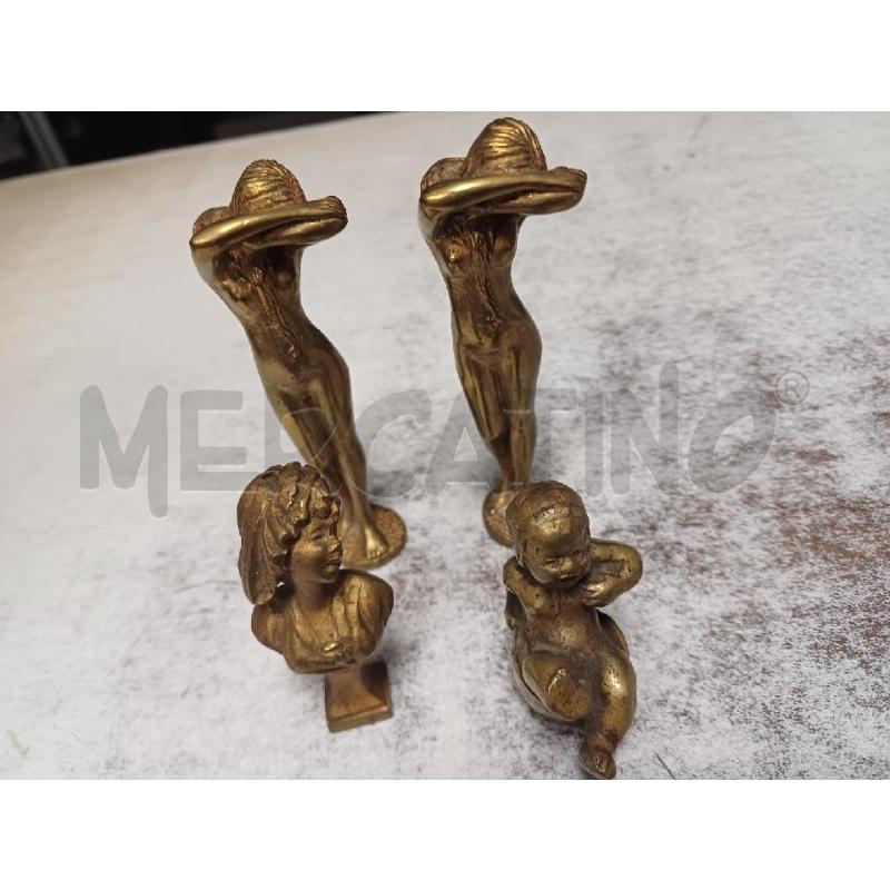 STATUETTE PZ 4 OTTONE  | Mercatino dell'Usato Moncalieri - fr. moriondo 2