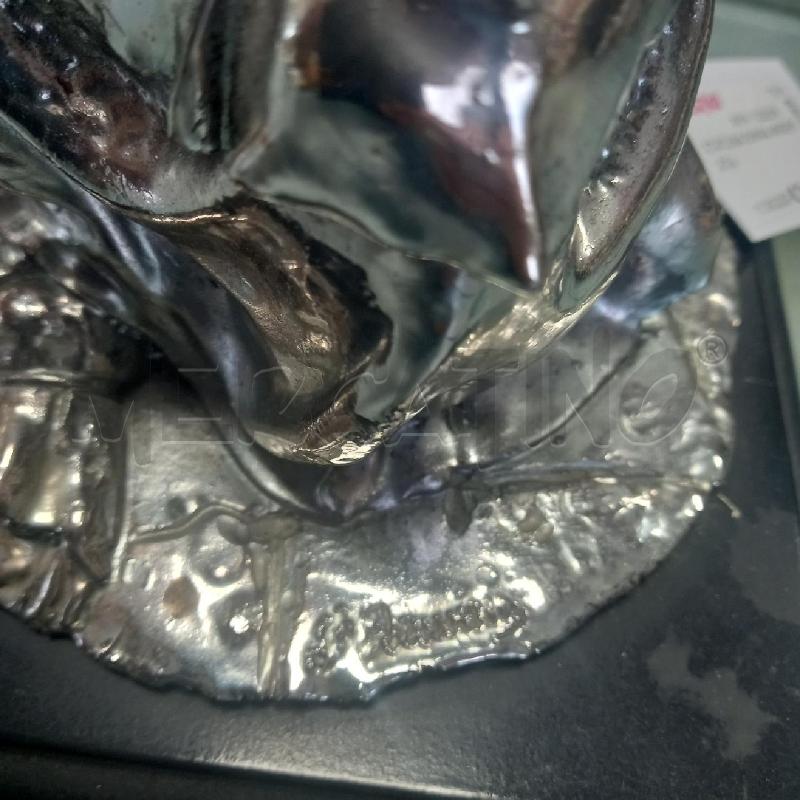 STATUINA DONNA ARGENTATA | Mercatino dell'Usato Moncalieri - fr. moriondo 4