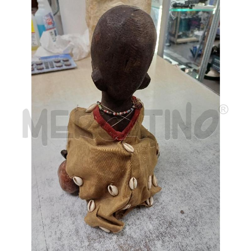 STATUINA VECCHIO IN LEGNO | Mercatino dell'Usato Moncalieri - fr. moriondo 3