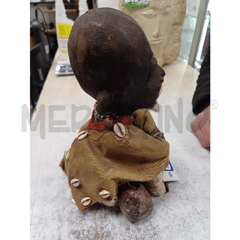 STATUINA VECCHIO IN LEGNO | Mercatino dell'Usato Moncalieri - fr. moriondo 4