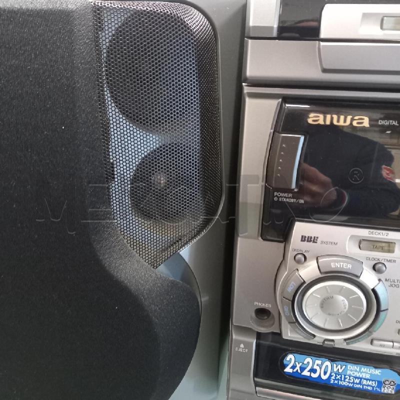 STEREO AIWA CON CASSE 250 W  | Mercatino dell'Usato Moncalieri - fr. moriondo 3