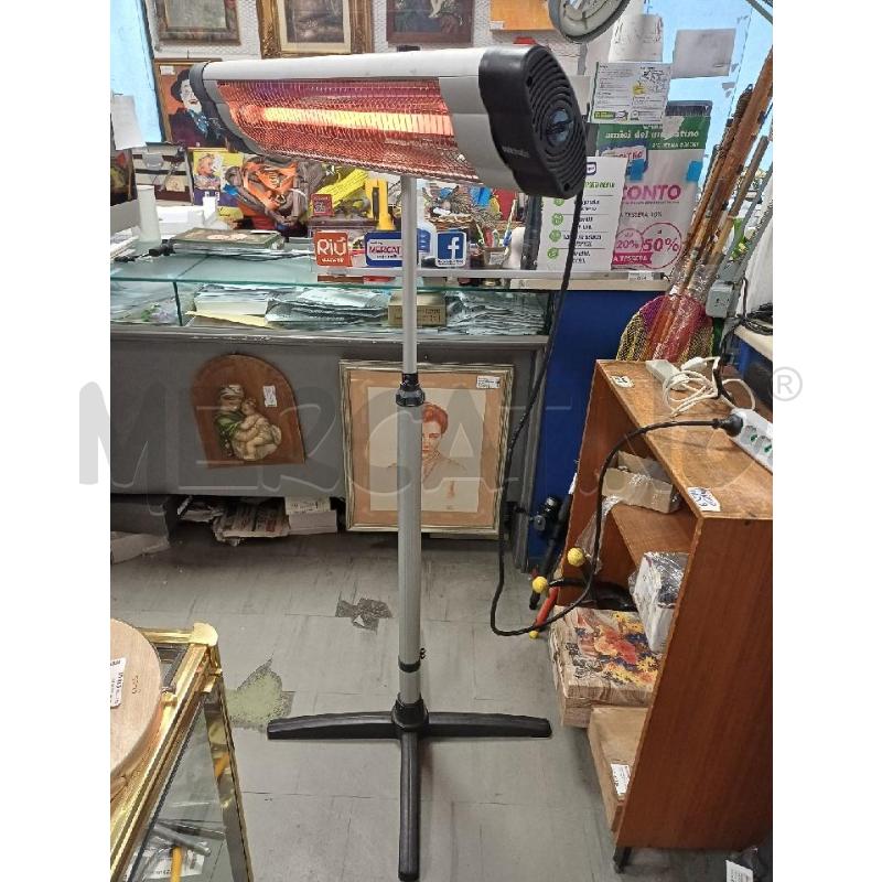 STUFA AL QUARZO 2500W LUCEQUADRA | Mercatino dell'Usato Moncalieri - fr. moriondo 1