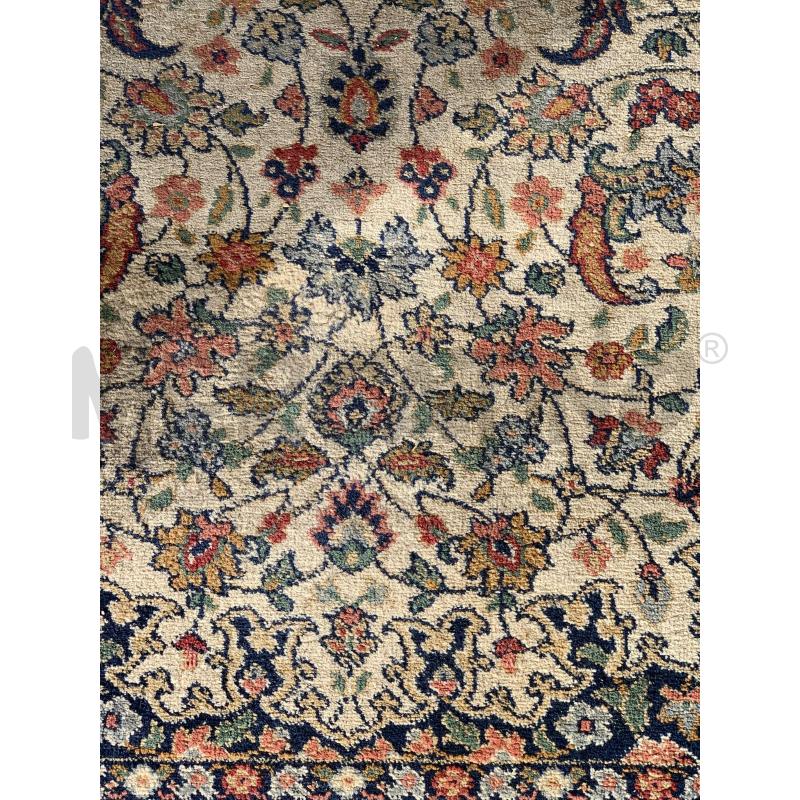 TAPPETO BEIGE BORDO GRIGIO FIORI 168X232 | Mercatino dell'Usato Moncalieri - fr. moriondo 2
