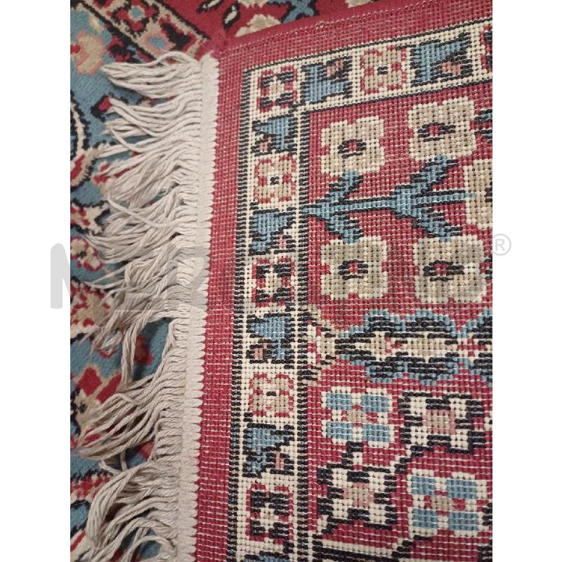 TAPPETO ROSSO BEIGE CELESTE 146X230 | Mercatino dell'Usato Moncalieri - fr. moriondo 3