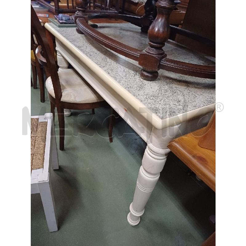 TAVOLO ALLUNGABILE BIANCO SCAVOLINI | Mercatino dell'Usato Moncalieri - fr. moriondo 1