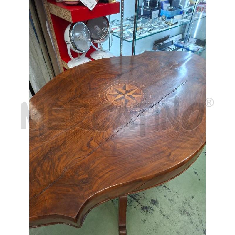 TAVOLO LEGNO ROSA DEI VENTI | Mercatino dell'Usato Moncalieri - fr. moriondo 2