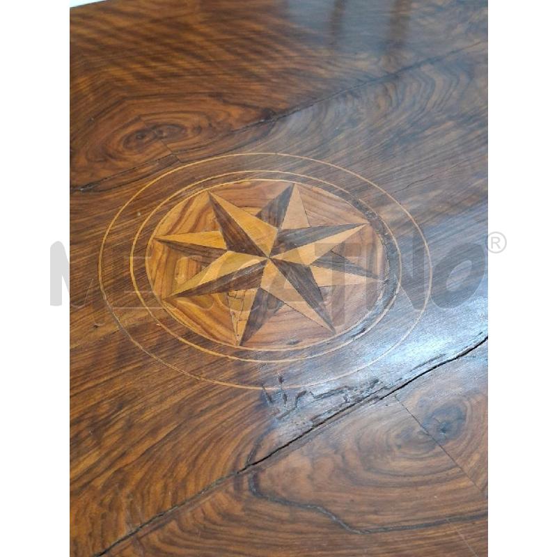TAVOLO LEGNO ROSA DEI VENTI | Mercatino dell'Usato Moncalieri - fr. moriondo 3
