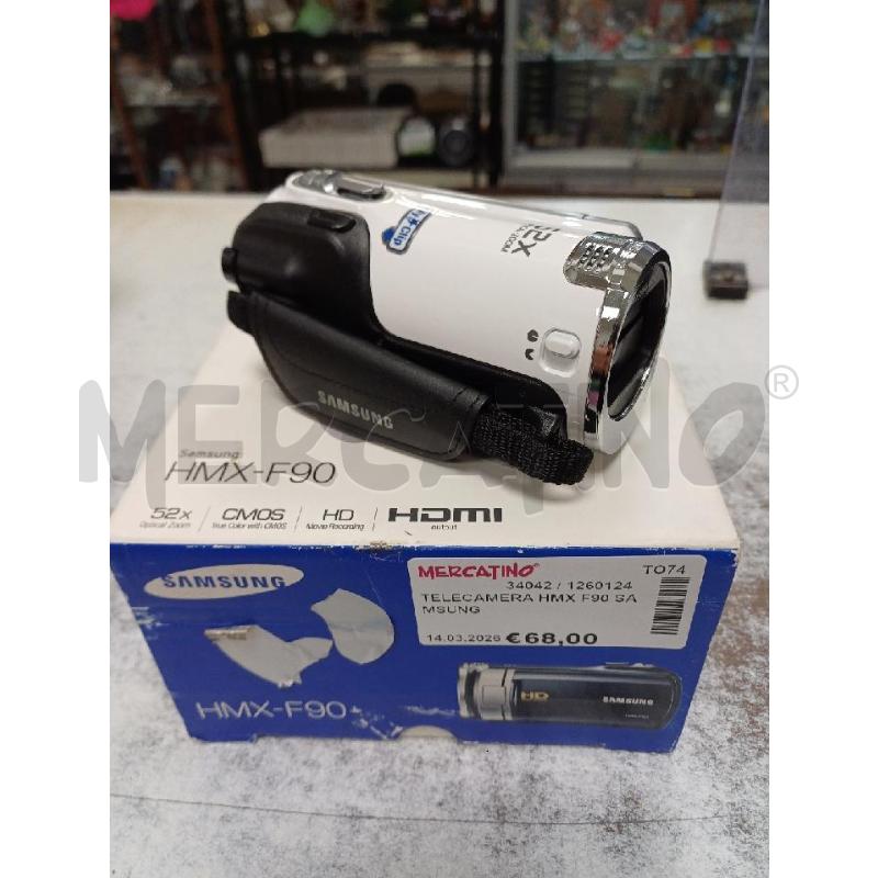 TELECAMERA HMX F90 SAMSUNG  | Mercatino dell'Usato Moncalieri - fr. moriondo 1