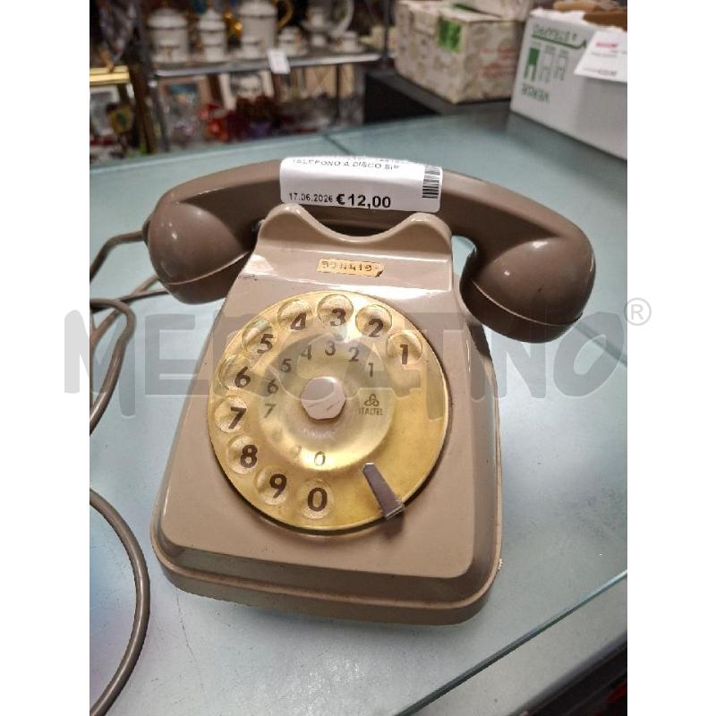 TELEFONO A DISCO SIP | Mercatino dell'Usato Moncalieri - fr. moriondo 1