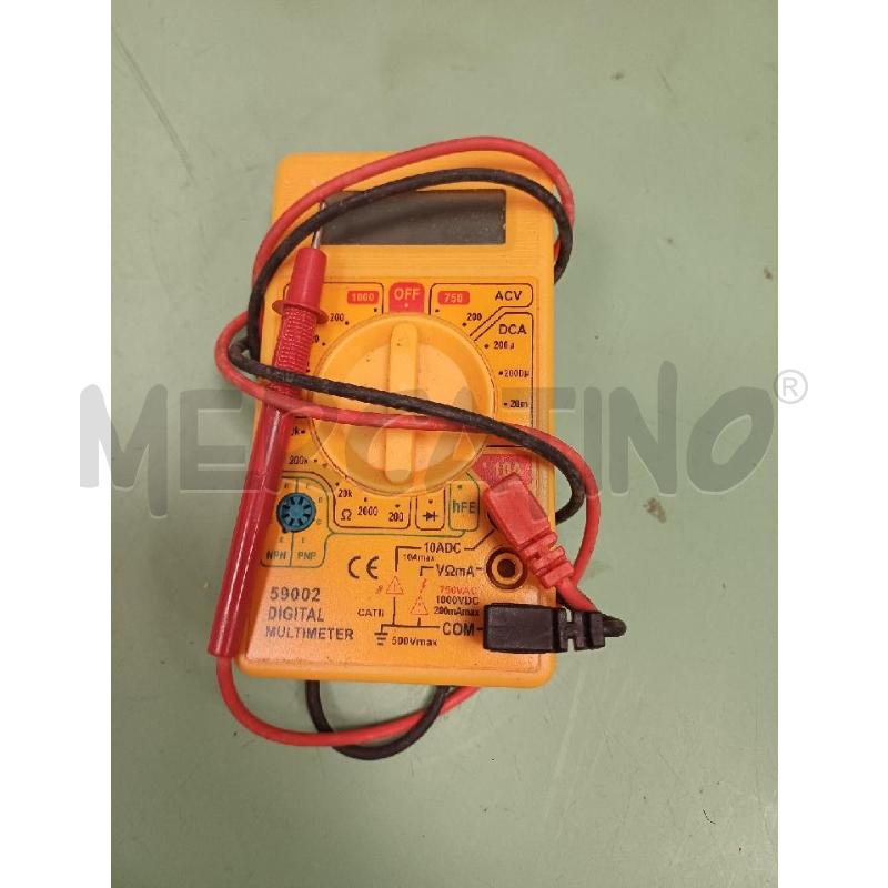 TESTER GIALLO DIGITAL 59002 | Mercatino dell'Usato Moncalieri - fr. moriondo 1