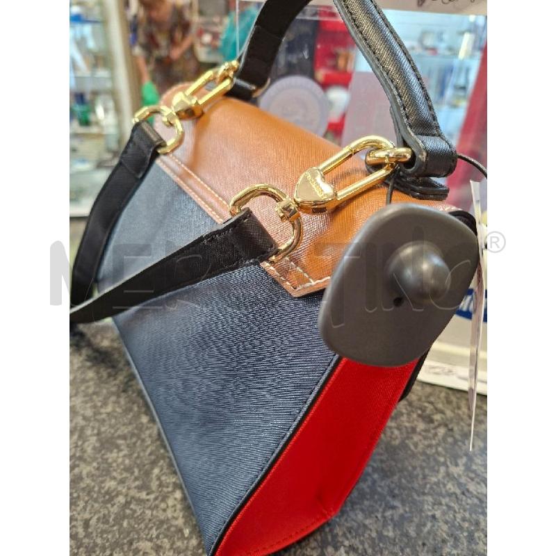 TRACOLLA DONNA BLU ROSSA FIBBIE TWIN SET | Mercatino dell'Usato Moncalieri - fr. moriondo 2