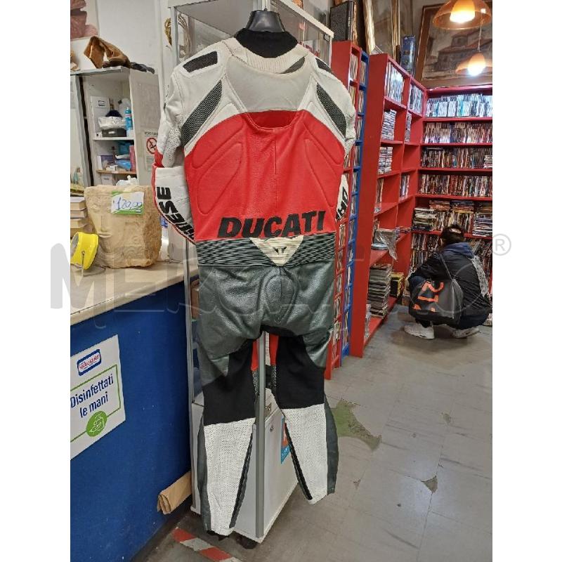 TUTA UOMO DAINESE MOTO ROSSO ARGENTO FOGARTY REPLICA | Mercatino dell'Usato Moncalieri - fr. moriondo 2
