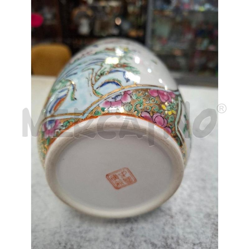 VASO CINESE CON DECORI | Mercatino dell'Usato Moncalieri - fr. moriondo 2