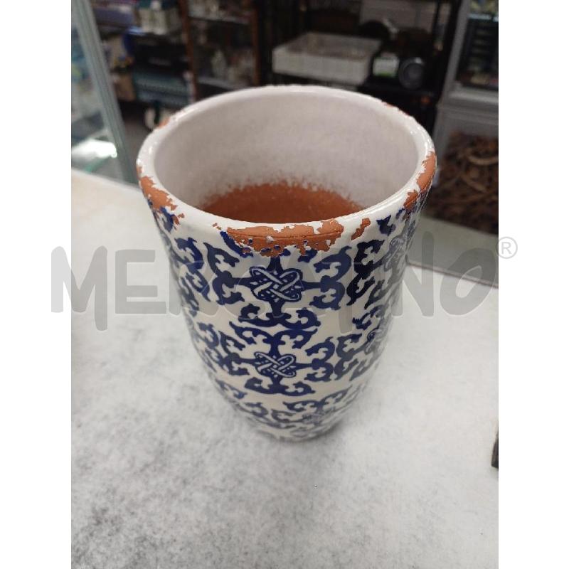 VASO COCCIO DECORO BLU | Mercatino dell'Usato Moncalieri - fr. moriondo 2